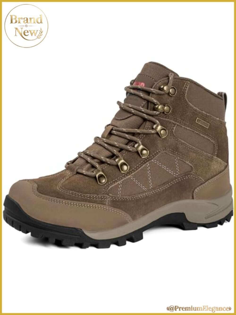 Waterproof Ankle Support Hiking Boots Suede Breathable Non-Slip Backpacking